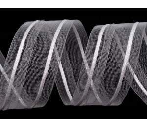 Gardinenband Kräuselband gefaltet 40mm