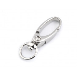 Karabiner 10mm silber