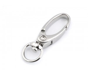 Karabiner 10mm silber