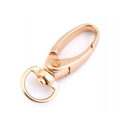 Karabiner 10mm gold