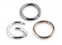 Karabiner Ring für Handtaschen Ø34 mm