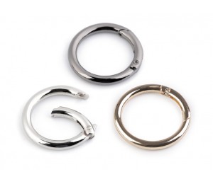 Karabiner Ring für Handtaschen Ø34 mm