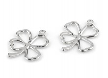 Anhänger Kleeblatt 20x24 mm