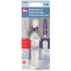 Prym Kreidepatrone Nachfüllpack für Kreiderad weiß