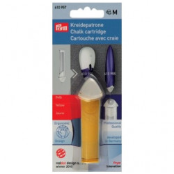 Prym Kreidepatrone Nachfüllpack für Kreiderad gelb