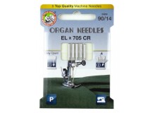  ORGAN® Needles EL x 705 Chromium Stärke 90