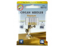 ORGAN® Needles Titanium Stärke 80 