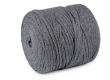 Textilstrickgarn 650-700gdunkelgrau melange 120m