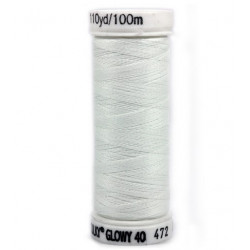 SULKY® GLOWY 40 Gütermann - nachtleuchtendes Garn weiß 100m