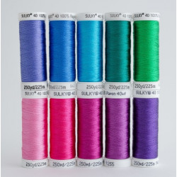 SULKY® RAYON 40 - LITTLE MERMAID (10 x 225m Snap Spulen) 