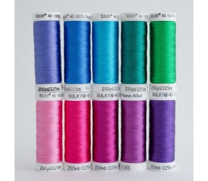 SULKY® RAYON 40 - LITTLE MERMAID (10 x 225m Snap Spulen) 