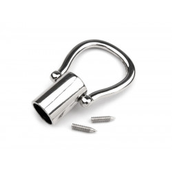 Endstücke für Taschenhenkel silber