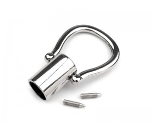 Endstücke für Taschenhenkel silber