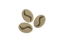 Stickdatei - Kaffeebohnen