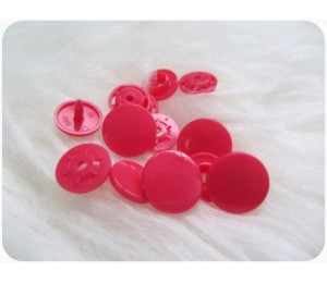 Kam Snaps - korall rot B01 - 14mm / T8 Knöpfe