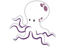 Stickdatei - Krake Appli