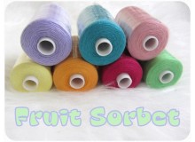 Nähgarn Mix - 7x 1000m - Fruit Sorbet