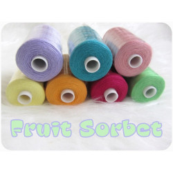 Nähgarn Mix - 7x 1000m - Fruit Sorbet