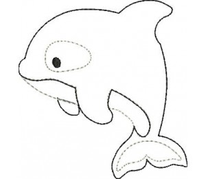 Stickdatei - Schneetiere Orka