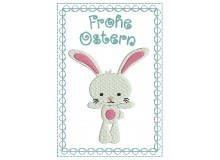 ITH - Postkarte Frohe Ostern Bunny