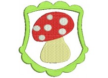 Stickdatei - Pilzwappen
