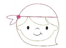 Stickdatei - Piratin Appli