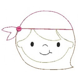 Stickdatei - Piratin Appli