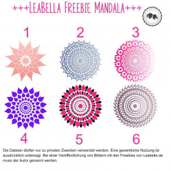 Plotterdatei - Mandalas von LeaBella