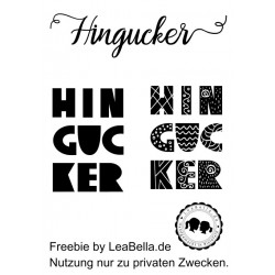 Plotterdatei - Hingucker von LeaBella