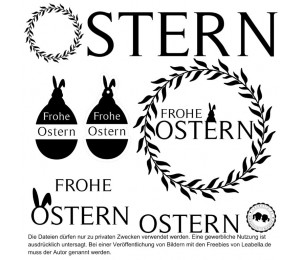 Plotterdatei - Ostern von LeaBella