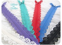 Reißverschluss Spitze - 20cm