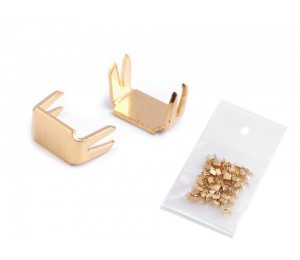 20 Endstücke für endlos Reißverschluss 5mm