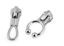 Schieber Zipper zu Spirale endlos Reißverschluss