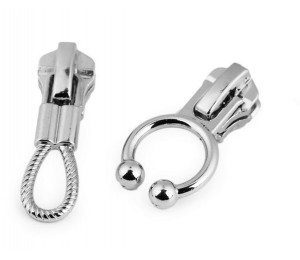 Schieber Zipper zu Spirale endlos Reißverschluss