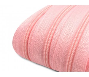 Endlos Reißverschluss 3mm candy pink mit 2 Schiebern