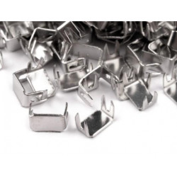 20 St. Reißverschluss Endstücke 5mm