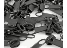 Schieber endlos Reißverschluss 3mm dunkelgrau