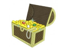 Stickdatei - Schatztruhe