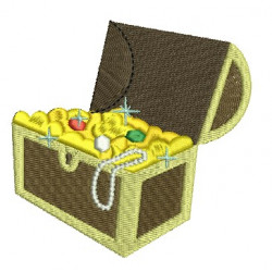 Stickdatei - Schatztruhe