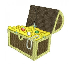 Stickdatei - Schatztruhe