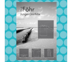 Schnittmuster Klein Föhr Shirt Jungen von Farbenmix