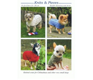 Strickanleitung Hundemantel in vier Versionen 2