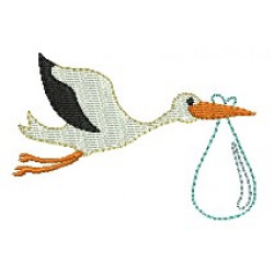 Stickdatei - Storch