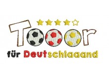 Stickserie - Tooor für Deutschland