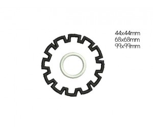 Stickdatei - Traktor Reifen