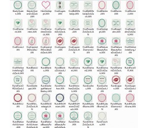 Stickserie ITH - Abschminkpads Kosmetikpads