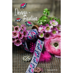 Webband Donna Paulina von Lila Lotta Farbenmix