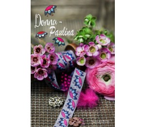 Webband Donna Paulina von Lila Lotta Farbenmix