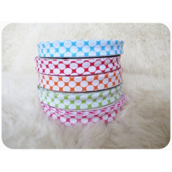 Schrägband Punkte big dots