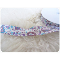 Schrägband mit Paisley Muster